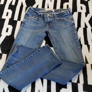 Hollister jeans size 5 long boot cut